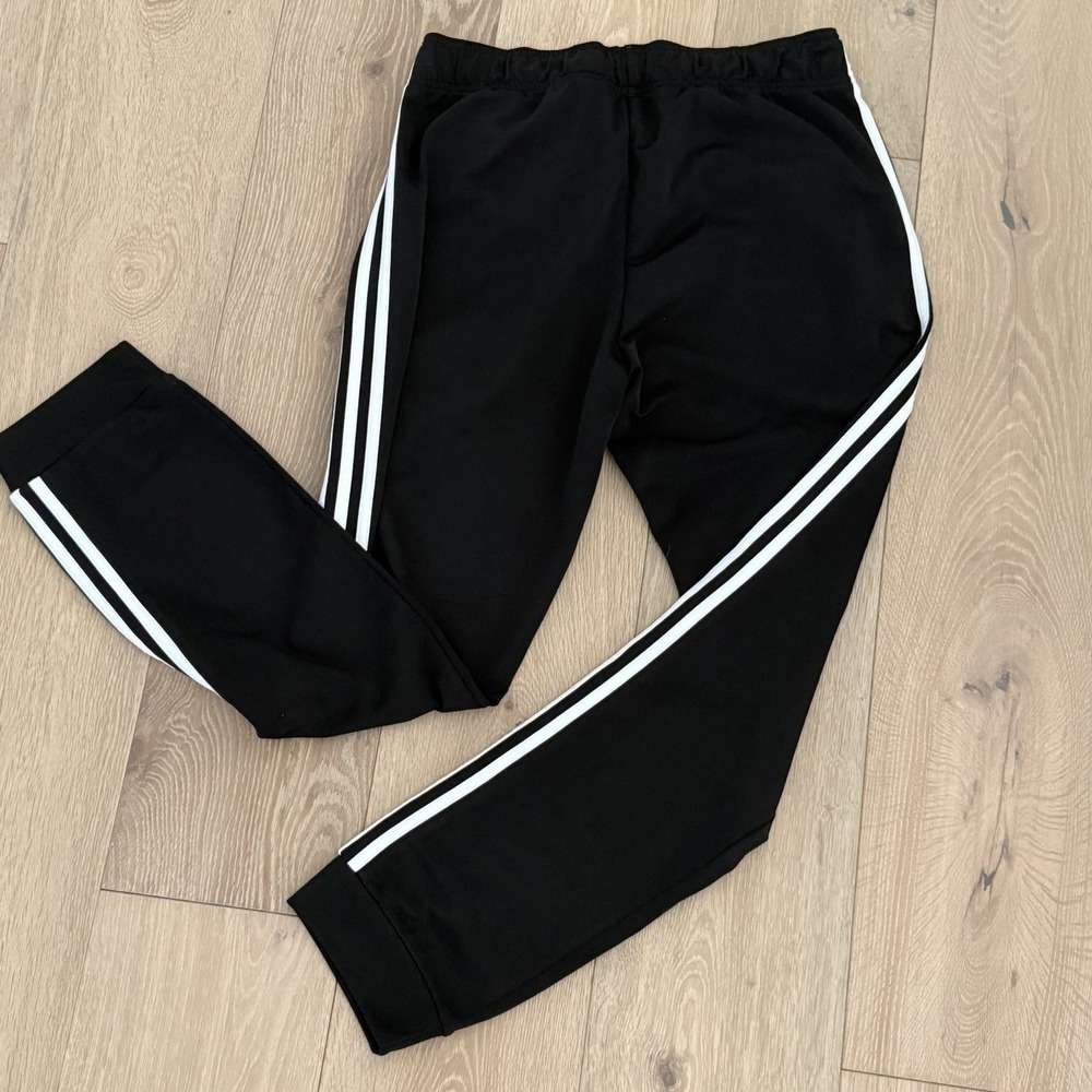 Adidas Primegreen Women's Track Pants 3 Stripe Black Medium